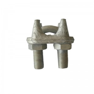 US Type Malleable Clip Tool Steel Wire Metal Rope Clamp Fabricage